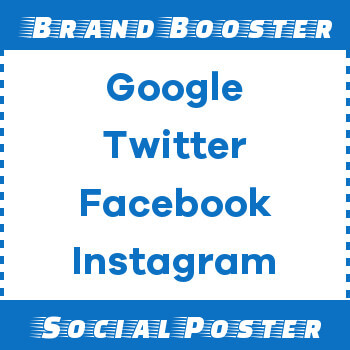Brand Booster Social Poster
